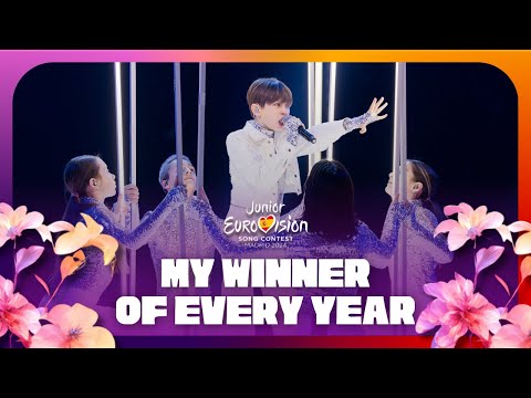 My Winner Of Every Year - Junior Eurovision 2003-2024