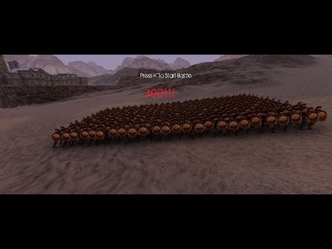 Ultimate Epic Battle simulator: 300 Spartans vs. 5,000 Persians