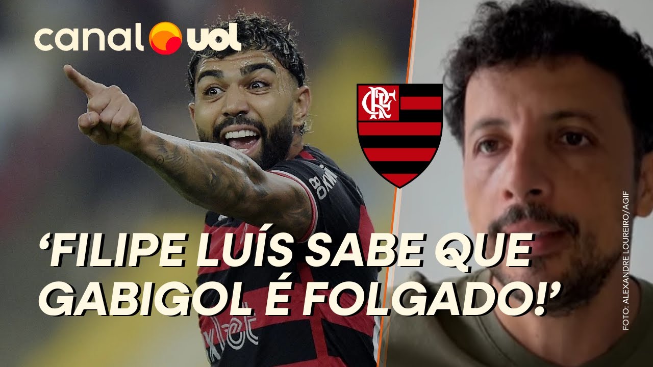 FILIPE LUÍS SABE QUE GABIGOL É FOLGADO, CHEGA JUNTO SENÃO ELE MONTA; HERNAN DETALHA RELAÇÃO
