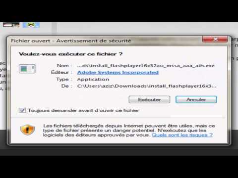 comment regler adobe flash player