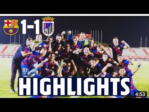 Barcelona vs CD badajoz 1-1 All Goals & Extended Highlights  HD