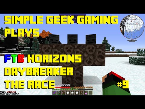 Let's Play FTB Horizons: Daybreaker, Ep.9: Off To Fight The Wither!