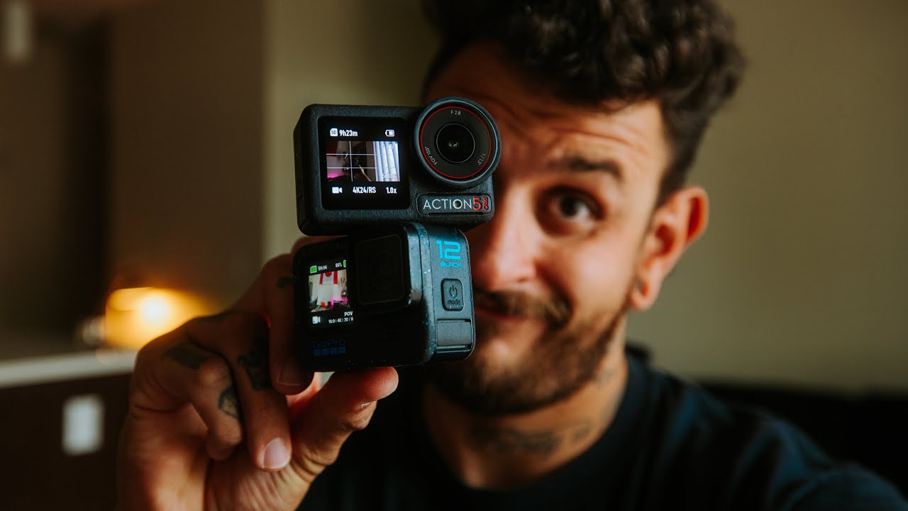 troquei a GOPRO pela DJI Action 5 Pro 👀