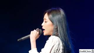 180120 광주 헤이즈 X 자이언티 콘서트 헤이즈 (Heize) - Underwater 직캠 by 목라프