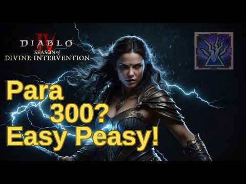 How to Level Up TO Para 300 FAST in Diablo 4 Season 11 - A Step-by-Step Guide for New Players.