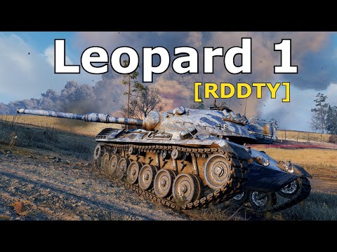 World of Tanks Leopard 1 - 5 Kills 10,7K Damage