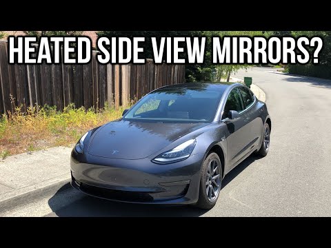 How To Use Heated Side View Mirrors For Your Tesla Model 3 or Y