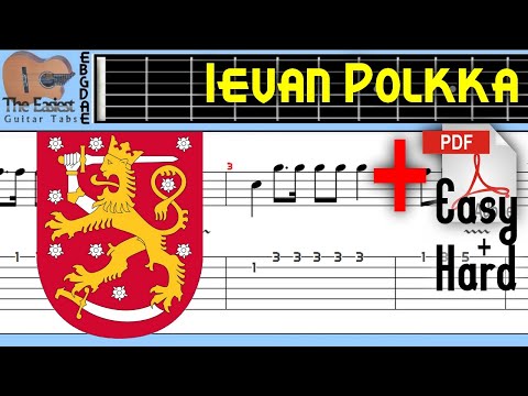 Ievan Polkka Guitar Tab Ievan Polkka Guitar Tab
