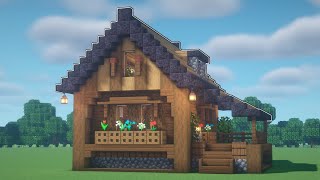Minecraft: How To Build A Wooden Cabin
