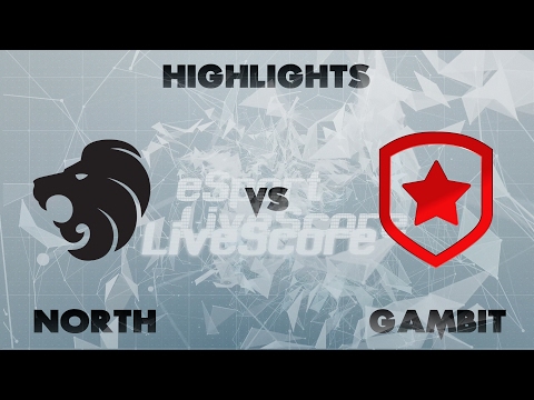 NORTH vs GAMBIT @ DreamHack Masters Las Vegas 2017 Highlights