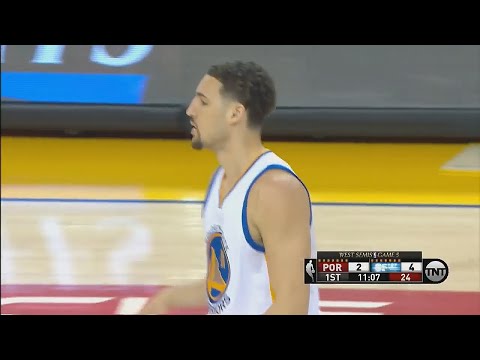 Klay Thompson 33 Pts - Full Highlights | Blazers vs Warriors | Game 5 | May 11, 2016  NBA Playoffs