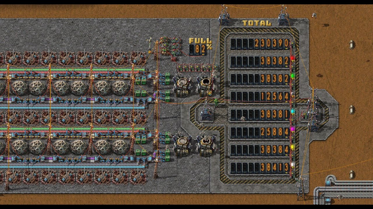 Digital Science Display - Factorio