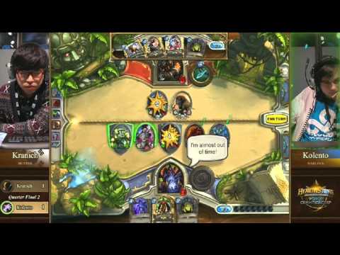 Blizzcon 2014 Hearthstone World Championship - Quarterfinals - Kolento vs Kranich
