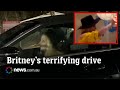 Shocking Video Of Britney Spears Driving Emerges