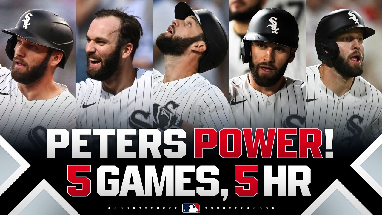 Tristan Peters has hit a HOME RUN in FIVE STRAIGHT GAMES! 🤯💪 (Ties White Sox record!)