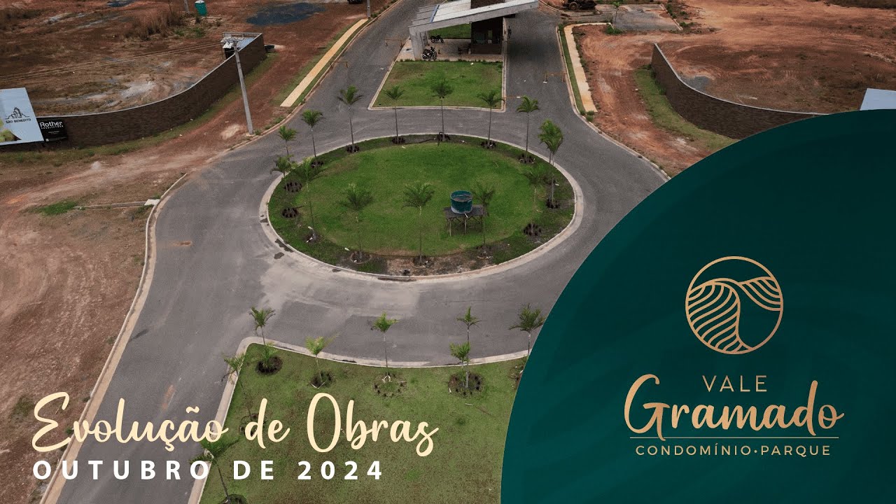 Evolução de Obra - Vale Gramado - Outubro 2024