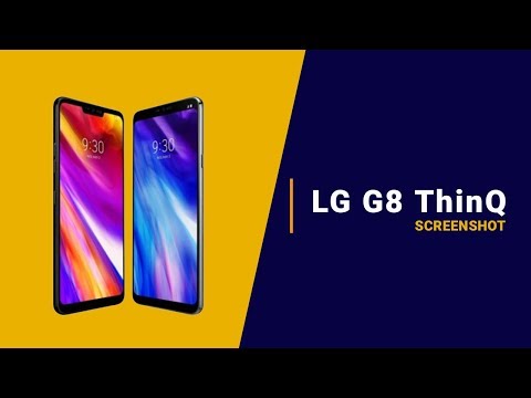 How to take a screenshot on the LG G8 ThinQ!!