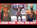 Labrada Full Posing Video + George Wins 212 Debut + Juan Morel Lost His Gains?