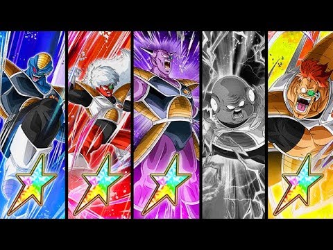 THIS UNIT CAN'T BE HIT! 100% RAINBOW STAR BURTER SHOWCASE! (DBZ: Dokkan Battle)