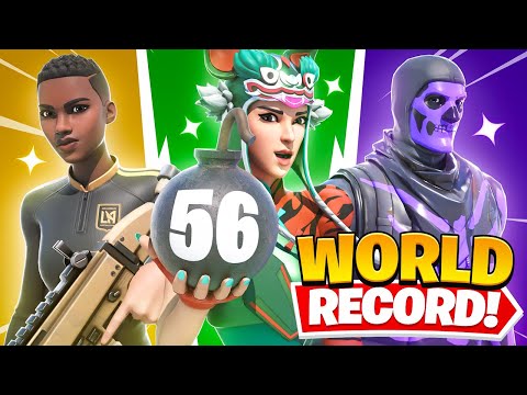 FNCS WORLD RECORD (56 ELIMS) 💣