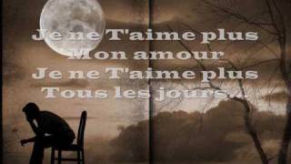 Manu Chao Je ne t&#39;aime plus lyrics