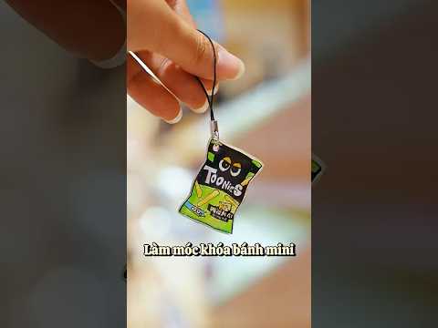 Làm móc khóa bánh mini - Workshop Tiệm Tạp Hóa Nhà May