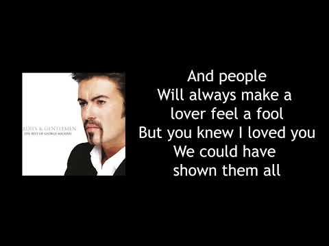 Karaoke - George Michael - kissing a fool - higher/ female