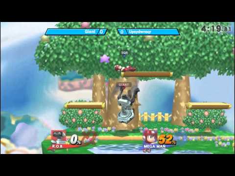 FD Smash 4: Giant (ROB) vs Upsydwnsqr (Megaman) R3 Winners