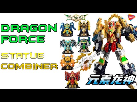6-in-1 Dragon Force Statue Combiner | #transformers #aliexpress #dragonforce