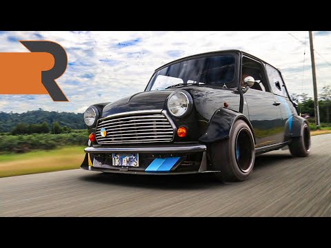 This Custom Mid-Engine Mini Revs to 13,000 RPM! | Outrunning Sanity