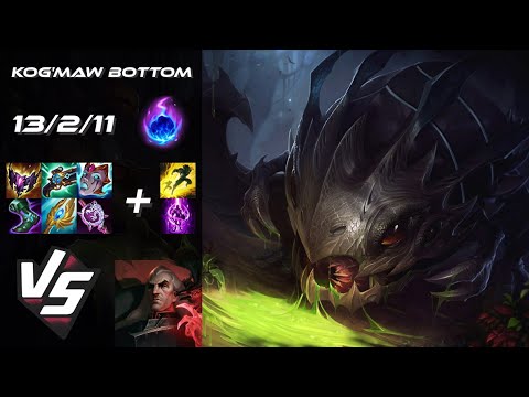 BOTTOM Kog'Maw vs Swain - EU Grandmaster Patch 14.21