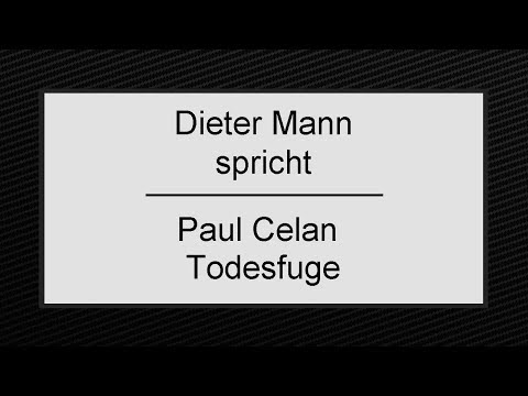 Paul Celan „Todesfuge“ IV