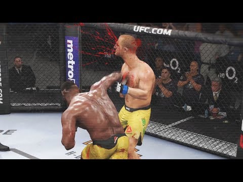 МОЩЬ 100!!!ФРАНСИС НГАННУ УБИЙЦА UFC 3 RANKED TOP 5