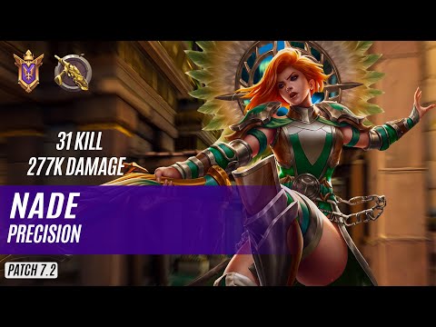 31 KILL 277K DAMAGE nâde LIAN PALADINS COMPETITIVE (GRANDMASTER) PRECISION