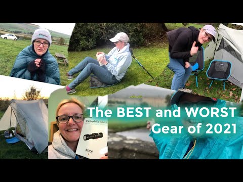 BEST AND WORST BACKPACKING GEAR OF 2021 | Plus my wish list for 2022