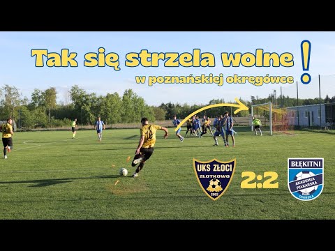 Złoci Złotkowo 2:2 Błękitni Owińska || Piękny rzut wolny Szymiego i emocje do ostatniej minuty!