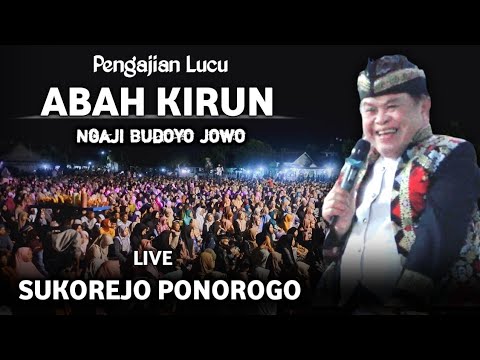 🔴 LIVE PENGAJIAN LUCU || ABAH KIRUN TERBARU 10 SEPTEMBER 2024 || DI SRAGI SUKOREJO PONOROGO