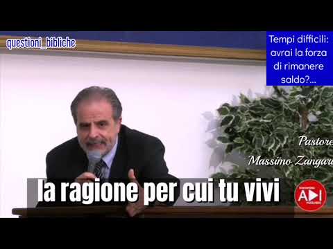Tempi difficili: avrai la forza di rimanere saldo?... (Massimo Zangari)