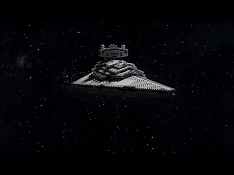 Star Destroyer exits Hyperspace