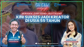 Iseng Jadi Talent, Abah Didin Sukses Jadi Konten Kreator di Usia 55 Tahun, Video Selalu FYP