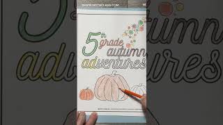 Fall Coloring Pages, Posters, Autumn Activity Sheets for September, October, November | Thanksgiving