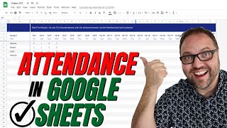 How To Use Google Sheets Attendance Template (Attendance Sheet Online)