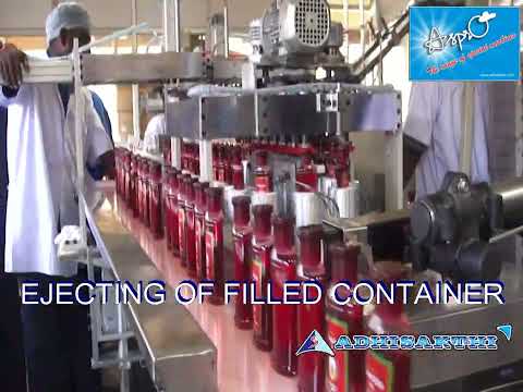 Automatic Bottle Filling and Capping Machine