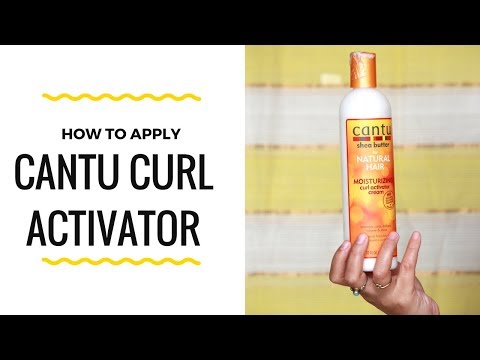 Cantu Curl Activator: How to Apply on Curly Hair (1...