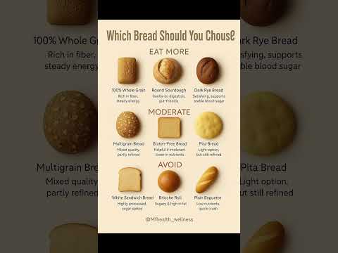 ✨ Not all breads are created equal… Choosing the right one can make a big difference in your energy,