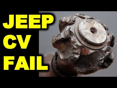 DON\'T LIFT YOUR JEEP! Total failure of Rzeppa CV joint (and how to avoid it.)