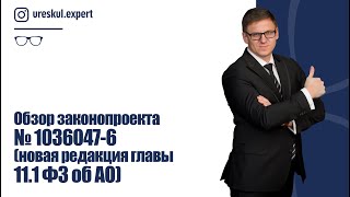 Обзор законопроекта № 1036047-6 (новая редакция главы 11.1 ФЗ об АО).