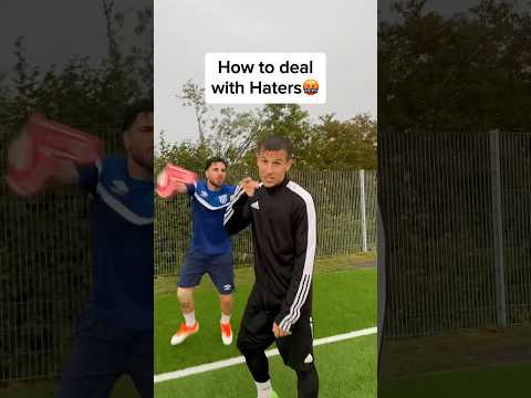 HOW TO DEAL WITH HATERS #soccer #futebol #fussball