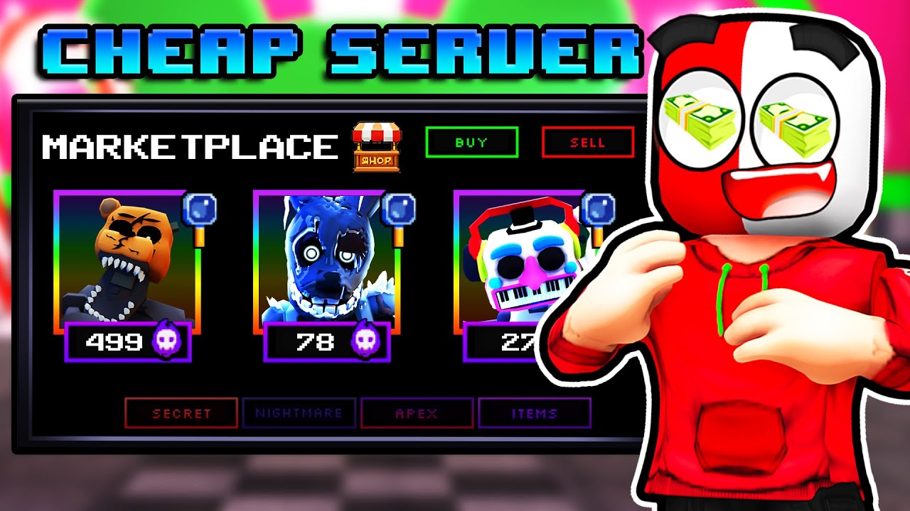 I Found The CHEAPEST SERVERS In Five Nights TD..
