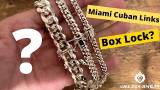 Box lock? Miami Cuban chains? | Luke Zion Jewelry